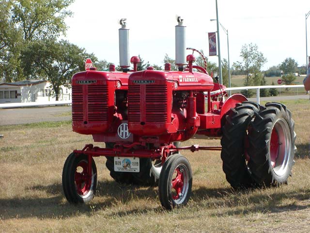 Double Farmall Tractor
